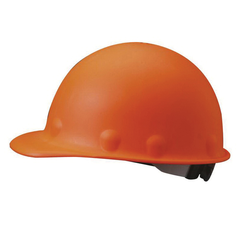 Fibre-Metal® by Honeywell P2ASW46A000 P2A Cap Style Hard Hat, Fiberglass, 8-Point SwingStrap™ Suspension, ANSI Electrical Class Rating: Class C and G, ANSI Impact Rating: Type I, Ratchet Adjustment