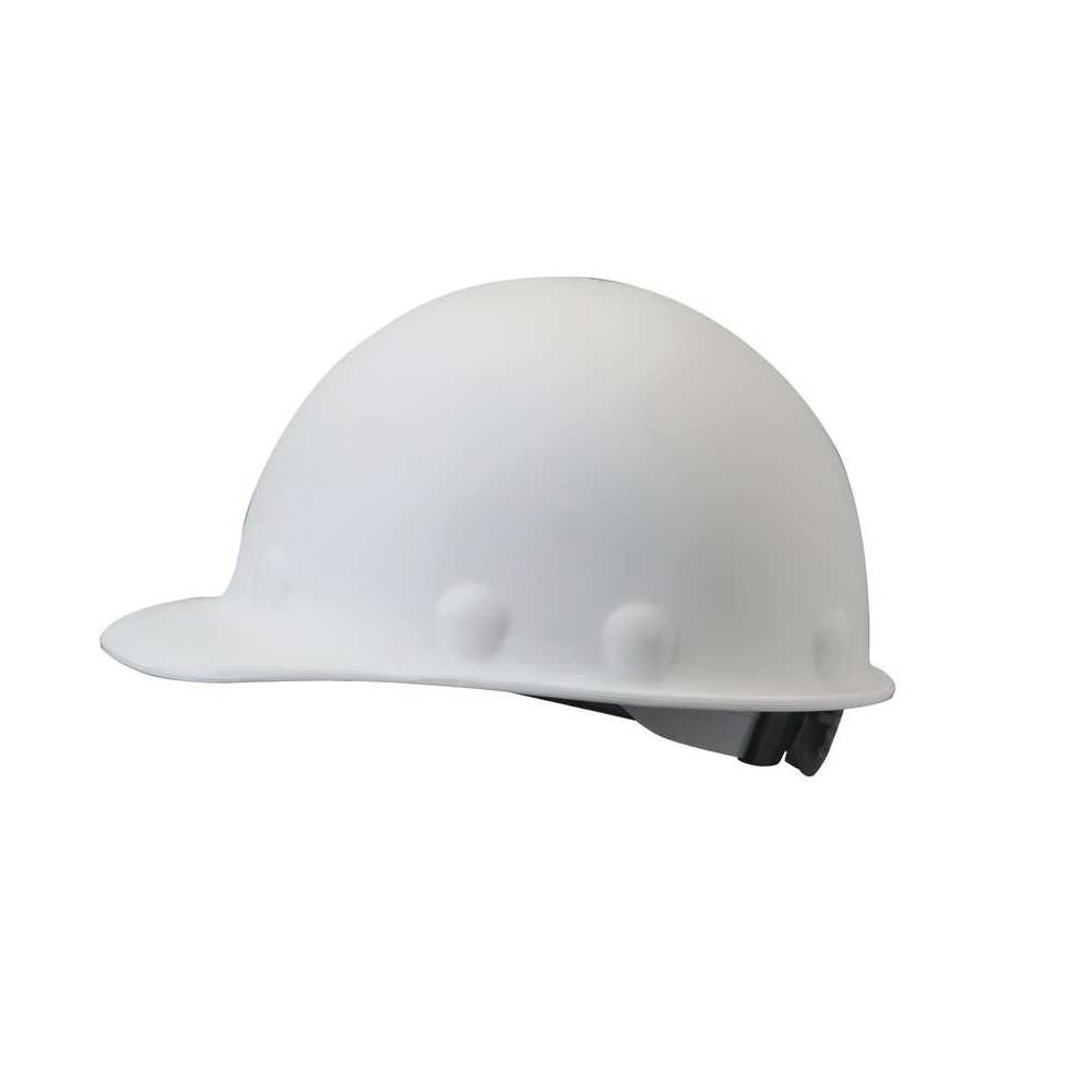 Fibre-Metal® by Honeywell Roughneck® P2 P2ARW01A000 Cap Style Hard Hat With Headband, 6-1/2 Fits Mini Hat, 8 Fits Max Hat, Fiberglass, 8-Point Suspension, ANSI Electrical Class Rating: Class C and G, ANSI Impact Rating: Type I, Ratchet Adjustment