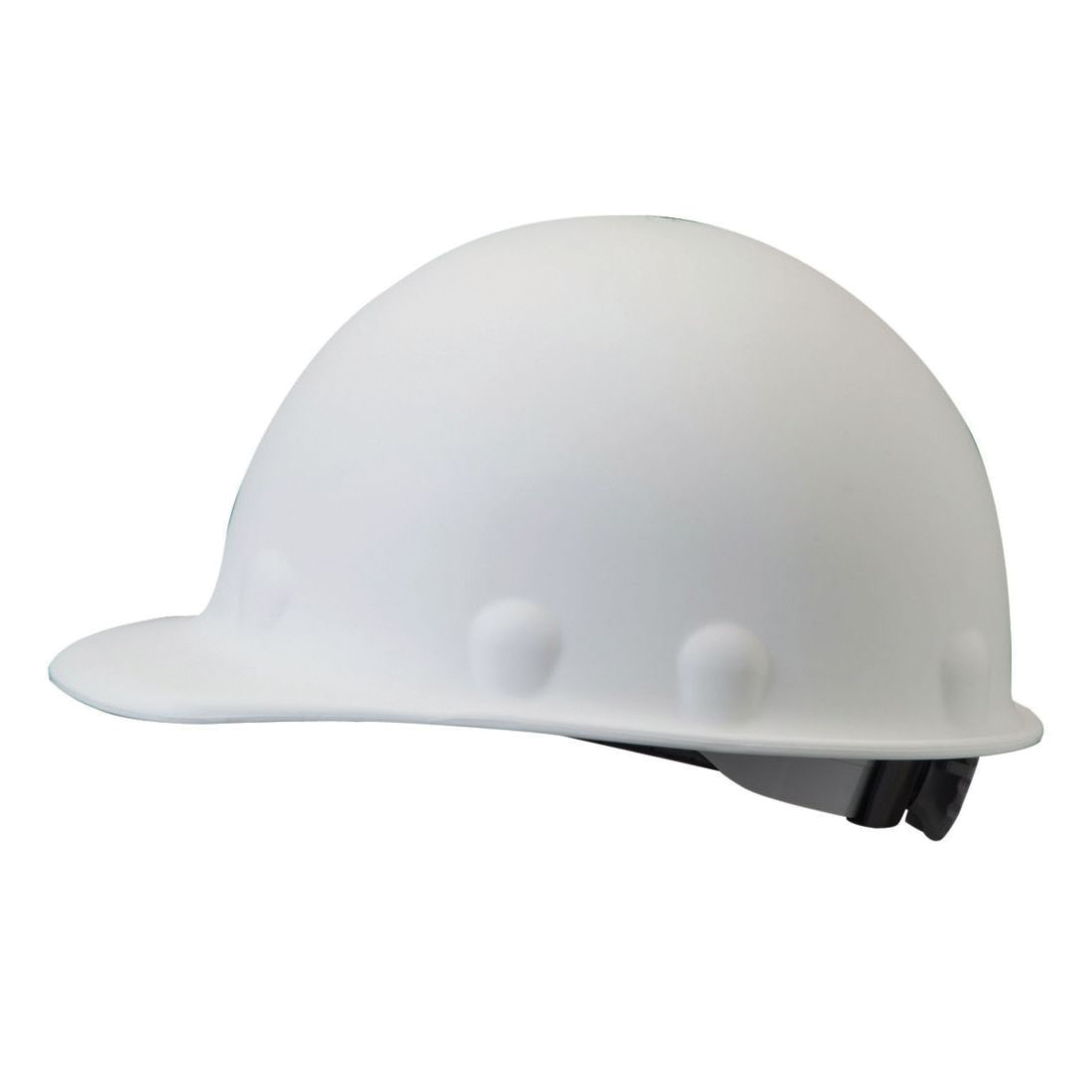 Fibre-Metal® by Honeywell Roughneck® P2 P2AQRW01A000 Cap Style Front Brim Heavy Duty Hard Hat, 6-3/4 in Fits Mini Hat, 8 in Fits Max Hat, Fiberglass, 8-Point Suspension, ANSI Electrical Class Rating: Class C and G, ANSI Impact Rating: Type I