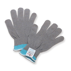 Sperian® by Honeywell PF7-GY-L-SS Perfect Fit PF7-GY-SS Heavy Weight General Purpose Gloves, L, 7 ga Spectra® Fiber/HPPE/Stainless Steel, Gray, Knit Wrist Cuff, Uncoated Coating, Resists: Abrasion, Cut, Puncture and Tear, Seamless Knit Lining