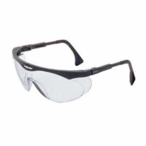Uvex® by Honeywell S1904X Skyper® Safety Eyewear, Uvextreme® Anti-Fog, SCT Gray Lens, Wrap Around Frame, Black, Texin Frame, Polycarbonate Lens, ANSI Z87.1-1989, ANSI Z87.1-2010, CSA Z94.3, CA 18832, Military V0