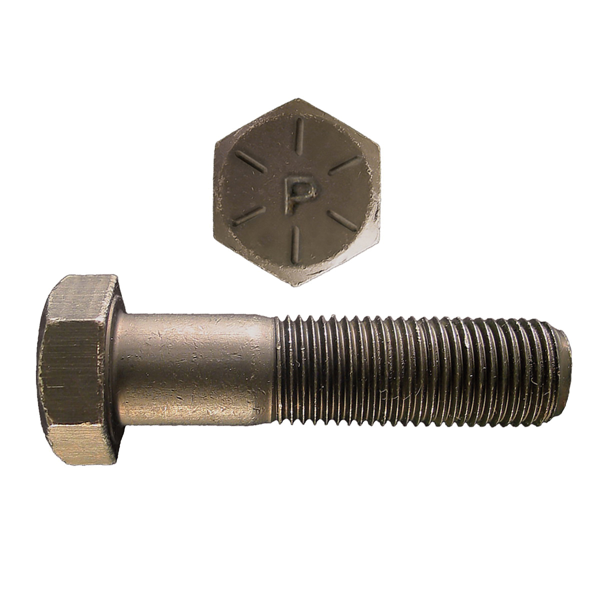 Paulin® Papco® 078-683 Partial Threaded Hex Head Cap Screw, 5/8 in, 4 in L Under Head, 8 Grade, Medium Carbon Steel, Bare Metal
