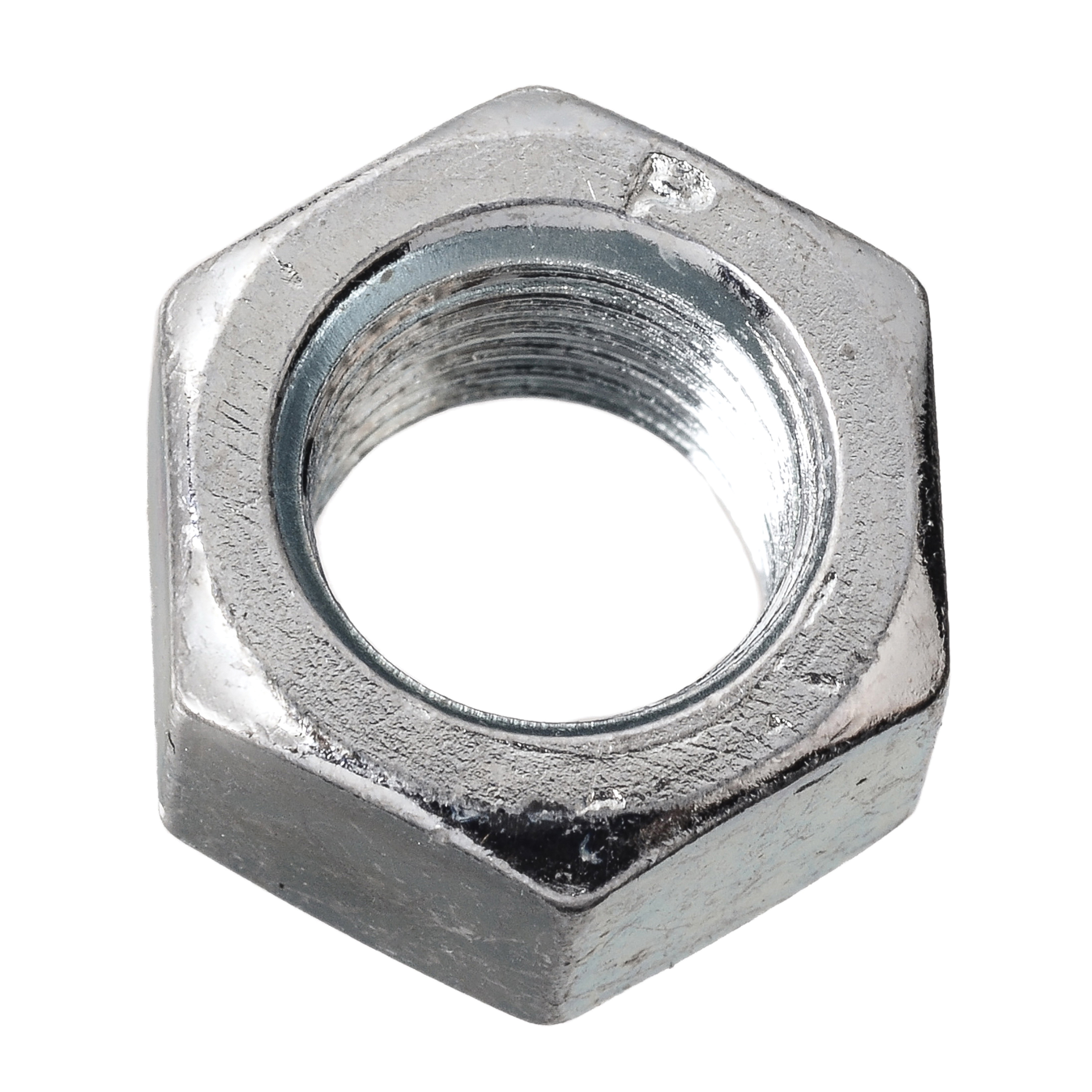 Paulin® 084-022 Finished Standard Hex Nut, 1/2-20, Low Carbon Steel, Zinc Plated, 2 Material Grade
