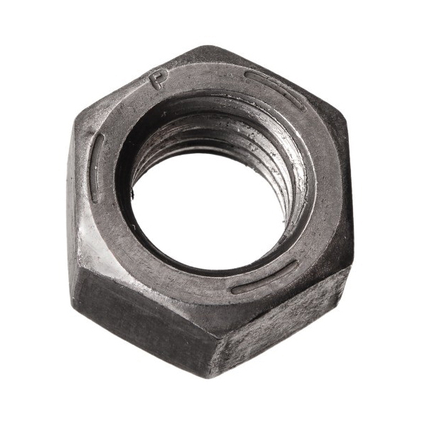 Paulin® 085-026 Finished Standard Hex Nut, Carbon Steel, Bare Metal, 5 Material Grade