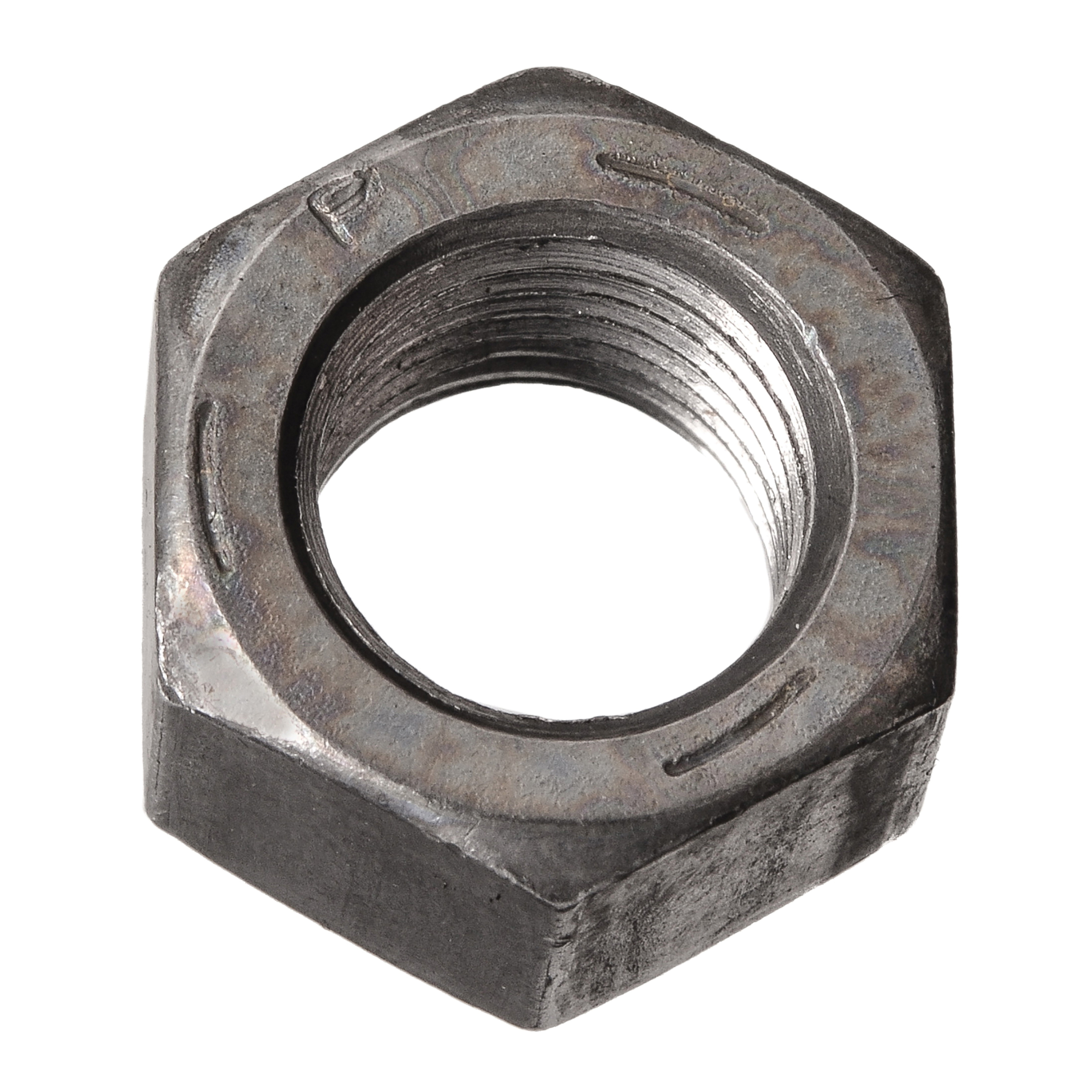 Paulin® 086-016 Finished Standard Hex Nut, 5/16-24, Low Carbon Steel, Bare Metal, 5 Material Grade