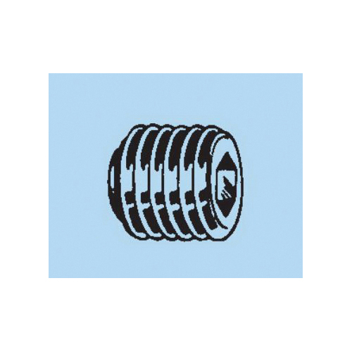 Paulin® 5008-303 Socket Set Screw, 1/4-20, 3/8 in L, Stainless Steel, 18-8 Grade