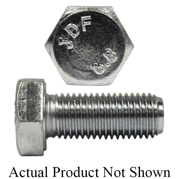 Paulin® Papco® 609-376 Heat Treated Partially Threaded Hex Head Cap Screw, M10x1.25, 60 mm L Under Head, Class 8.8 Grade, Carbon Steel, Zinc Dichromate