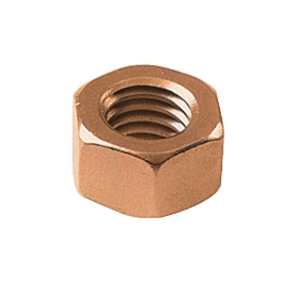 BURNDY® DURIUM™ 50CHENBOX Hex Nut, 1/2-13, Silicon Bronze
