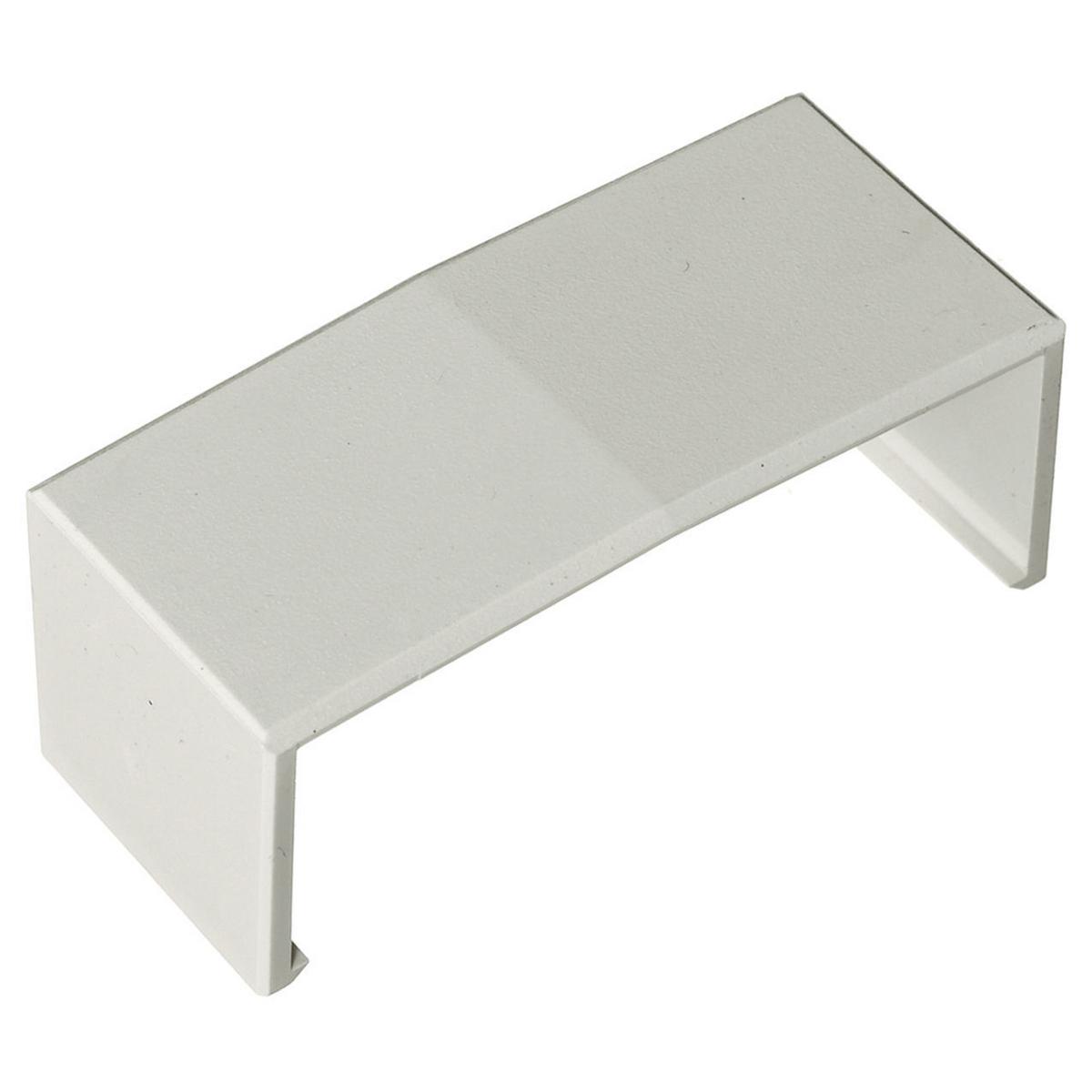 Wiring Device-Kellems WallTrak® PW2SC Standard Splice Cover, 1.11 in L x 2.3 in W x 1.11 in H, PVC, Off-White