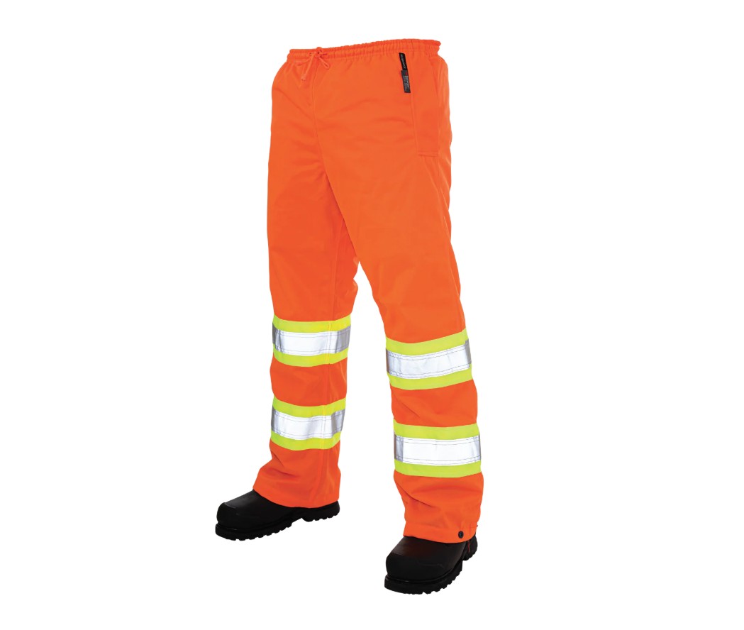 Tough Duck® S603 Pull-On Tricot Safety Pant Fluorescent Orange