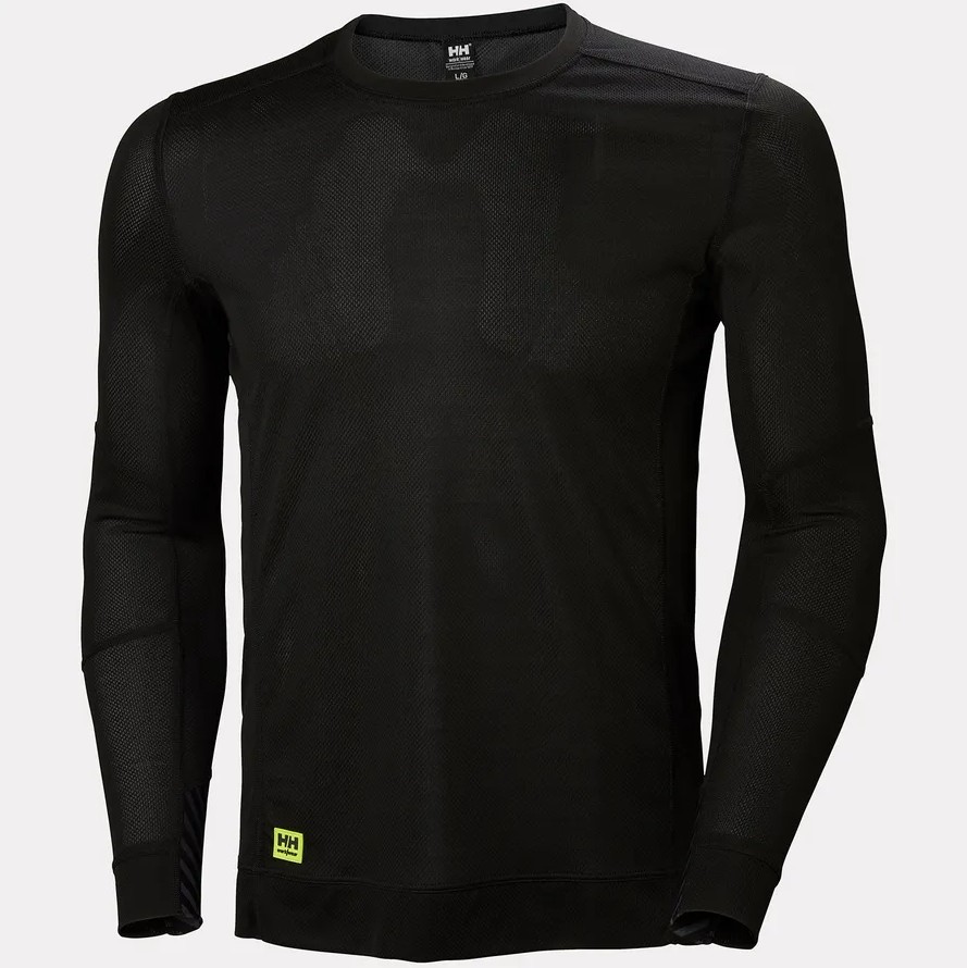 Helly-Hansen® 75105 LIFA Base Layer Crewneck Black Size XL
