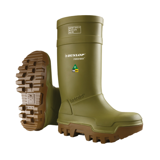 Dunlop Purofort® Thermo+ CSA Grade 1 Insulated Safety Boot (-50°C) – Olive Green (E662843U)