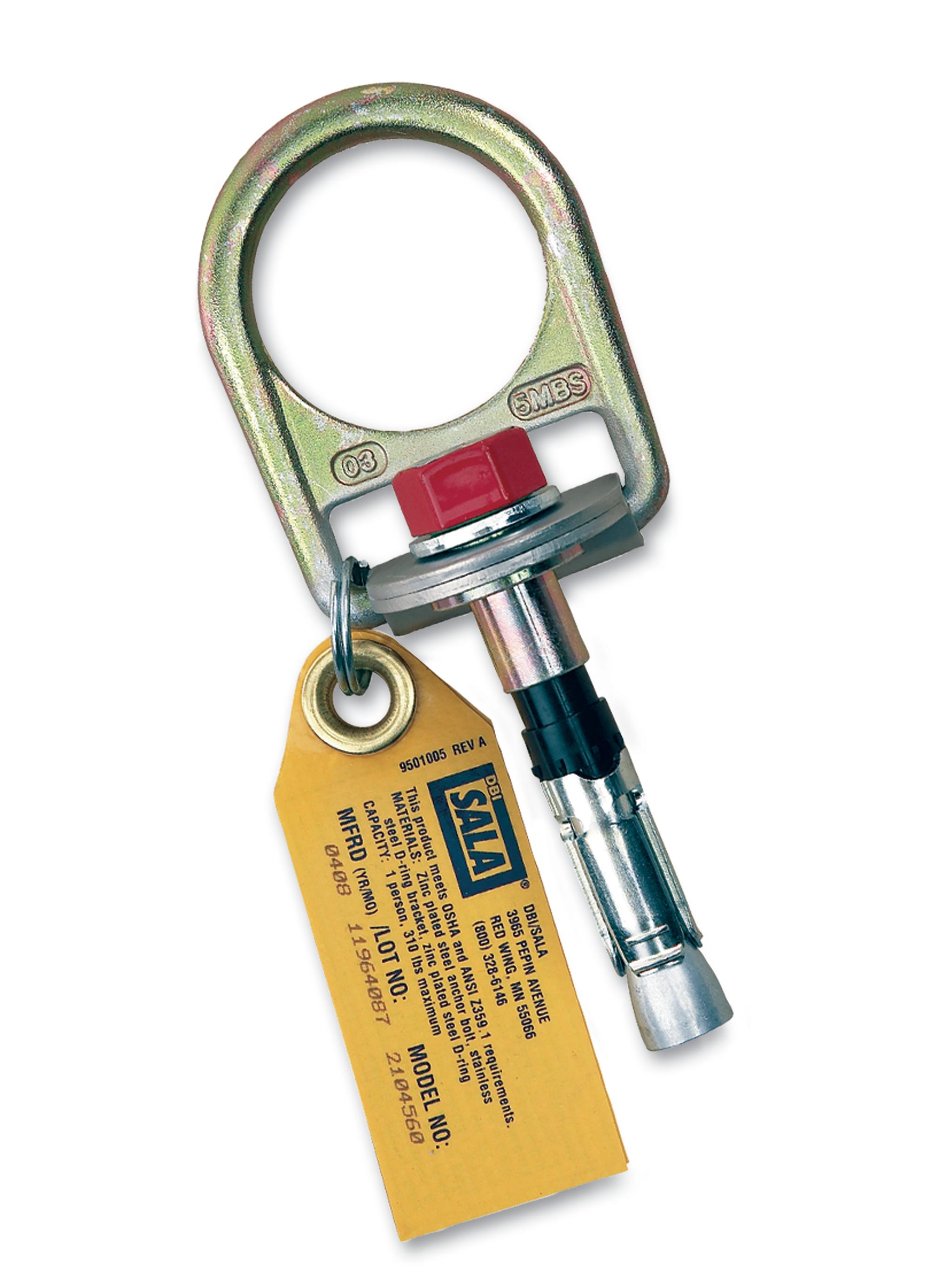 3M™ DBI-SALA® 7012818335 2104568 D-ring Anchor, Steel, Silver