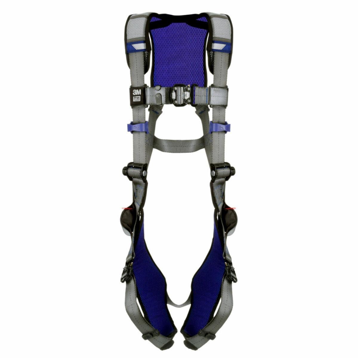 3M™ DBI-SALA® 70804538174 ExoFit Safety Harness, L, 420 lb Load, Polyester Strap, Quick-Connect Leg Strap Buckle, Steel Hardware, Gray