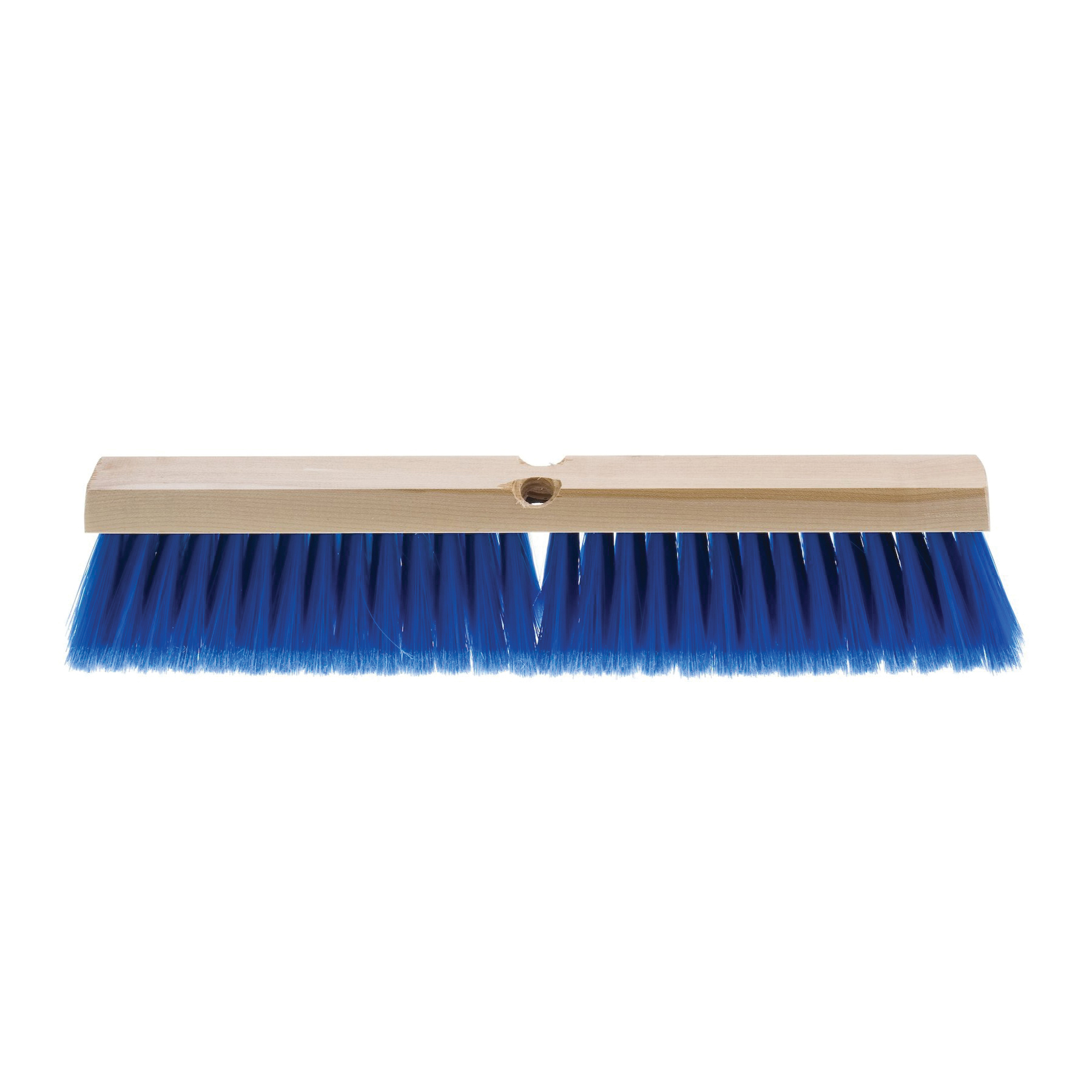 AGF 58118 Soft Push Broom, Fine Sweep Face, Blue Synthetic Fiber Bristle