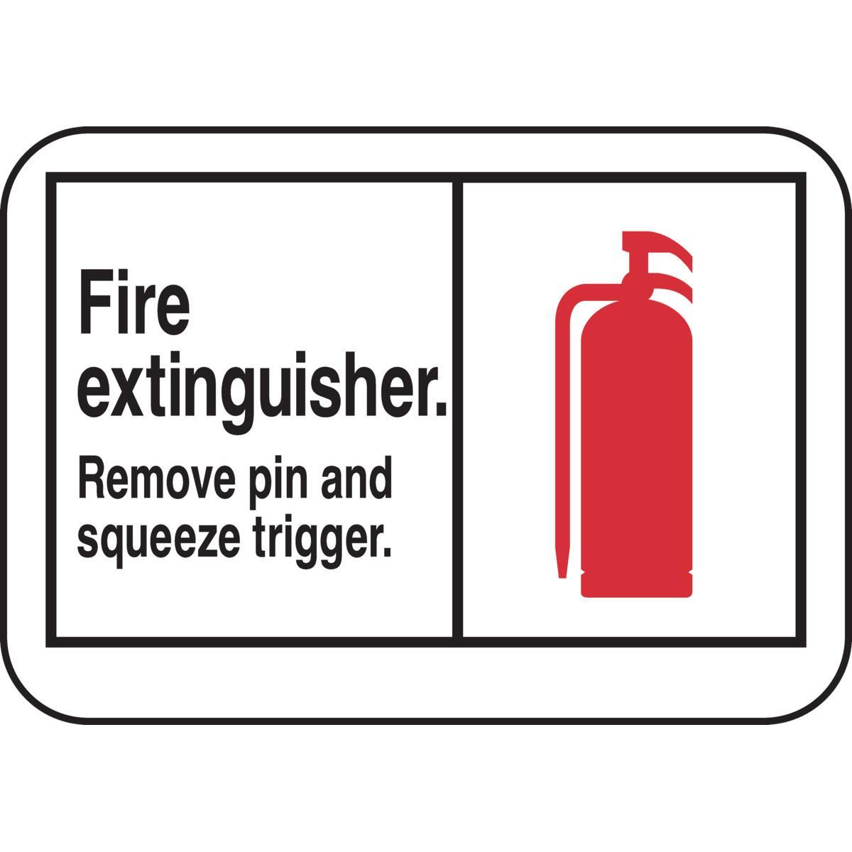 Brady® 83941 Rectangular Safety Sign, 3-1/2 in H x 5 in W, Black/Red on White, B-302 Polyester, Adhesive Mount