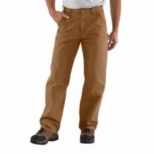 Carhartt® B11-BRN-34x34 Loose Original Fit Solid Unlined Dungaree Work Pant, Men's, 34 in Waist, 34 in L Inseam, Carhartt Brown, Ring-Spun Cotton Duck