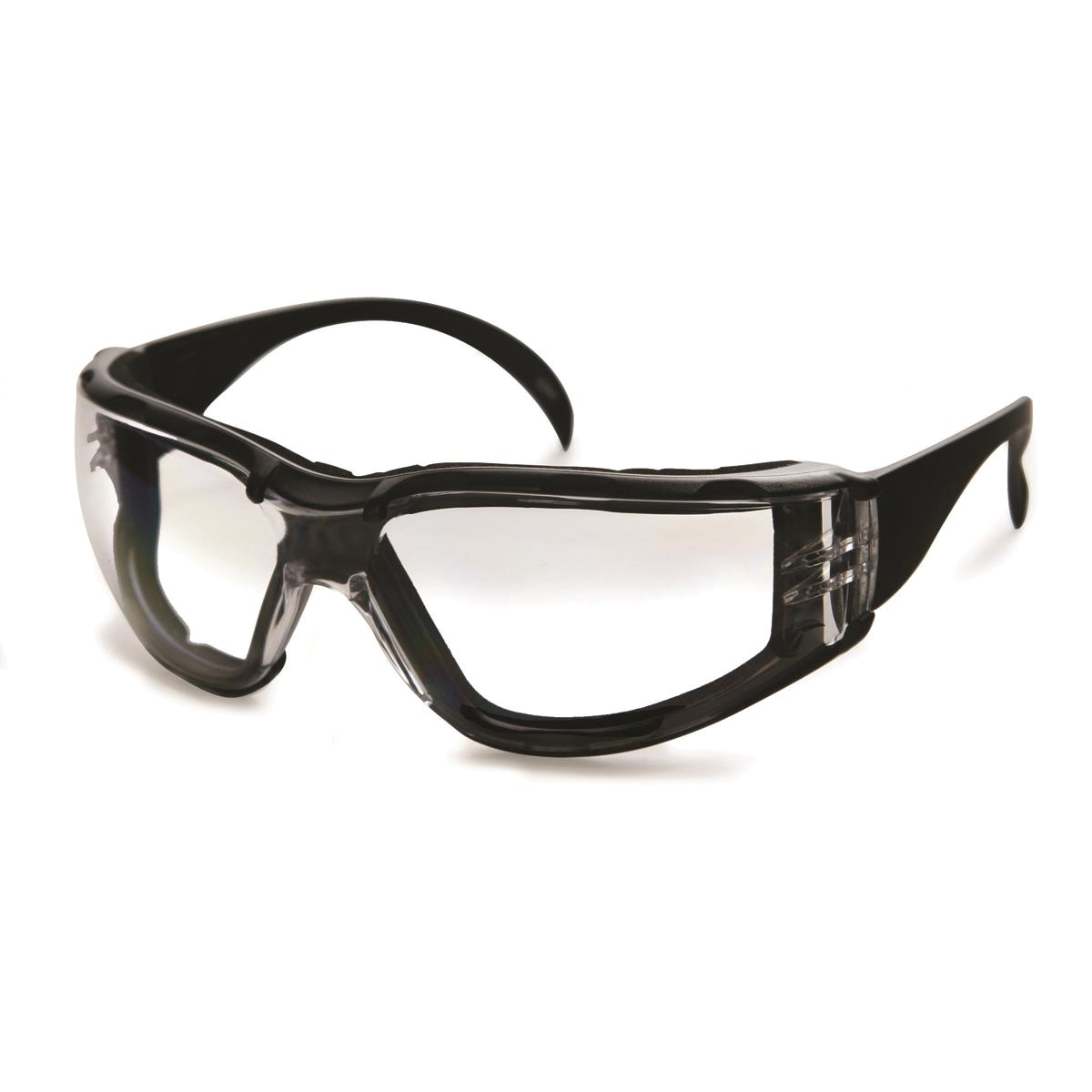 DENTEC SAFETY CeeTec™DX 12E93101DX Eyewear Lens With Foam Carrier, Anti-Fog/Scratch-Resistant, Polycarbonate Lens