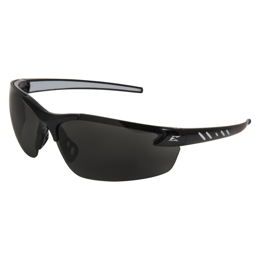 EDGE® DZ416VS-G2 Zorge G2 Vapor Shield Safety Glasses, Anti-Scratch, Smoke Lens, Black, Nylon Frame, Polycarbonate Lens, CSA Z94.3-15, ANSI/ISEA Z87.1+2126, MCEPS GL-PD 10-12