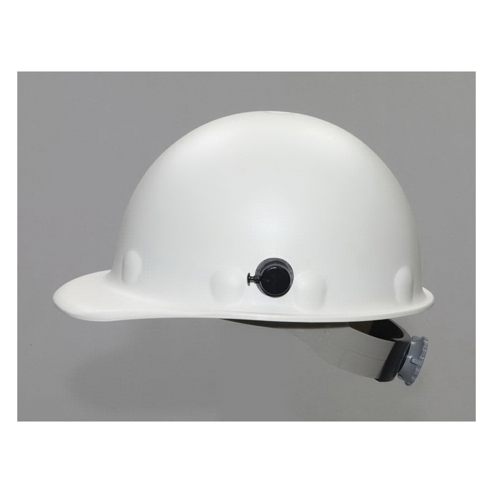 Fibre-Metal® by Honeywell Roughneck® P2 P2AQRW01A000 Cap Style Hard Hat With Headband, 6-3/4 Fits Mini Hat, 8 Fits Max Hat, Fiberglass, 8-Point Suspension, ANSI Electrical Class Rating: Class C and G, ANSI Impact Rating: Type I, Ratchet Adjustment
