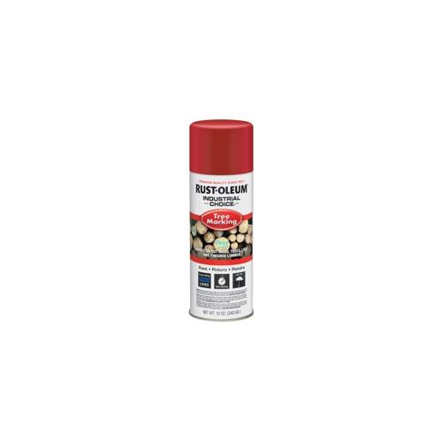 Industrial Choice® 306516 T1600 System Solvent Based Tree Marking Paint, 12 oz Container, Liquid Form, Red, 300 linear-ft Coverage