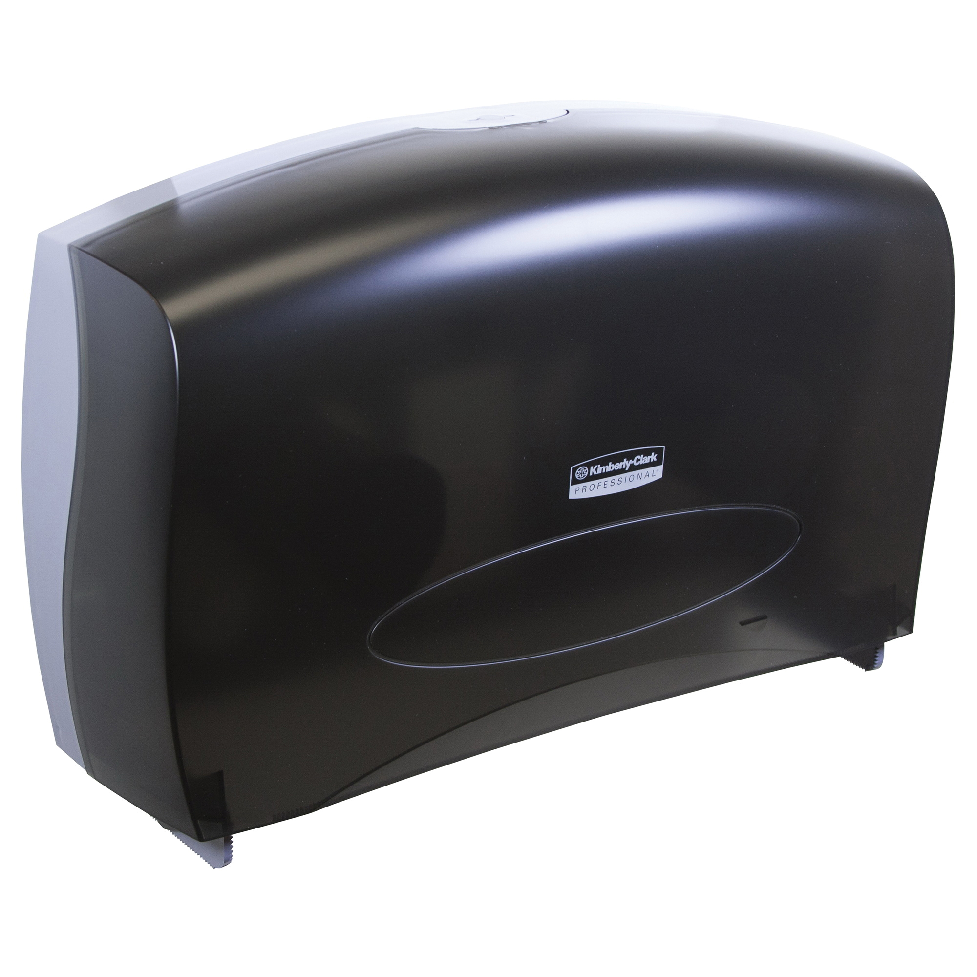 Kimberly-Clark Professional™ 09551 JRT Cored Combo Unit Bathroom Tissue Dispenser, 13.12 in OAL, Wall Mount, Plastic, Domestic