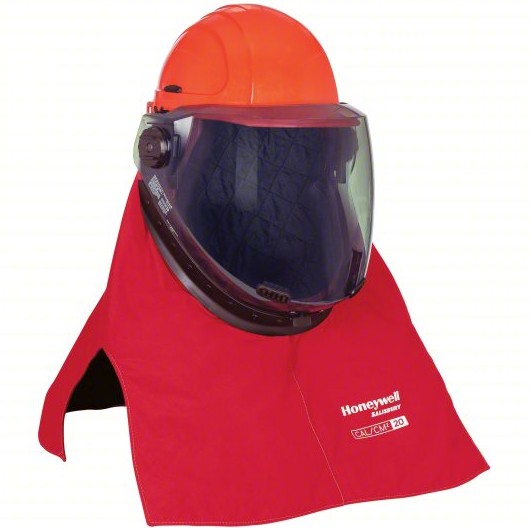 Salisbury 20 cal Arc Flash Lift Front Hood with PrismShield Plus Lens LFH20RG-PP