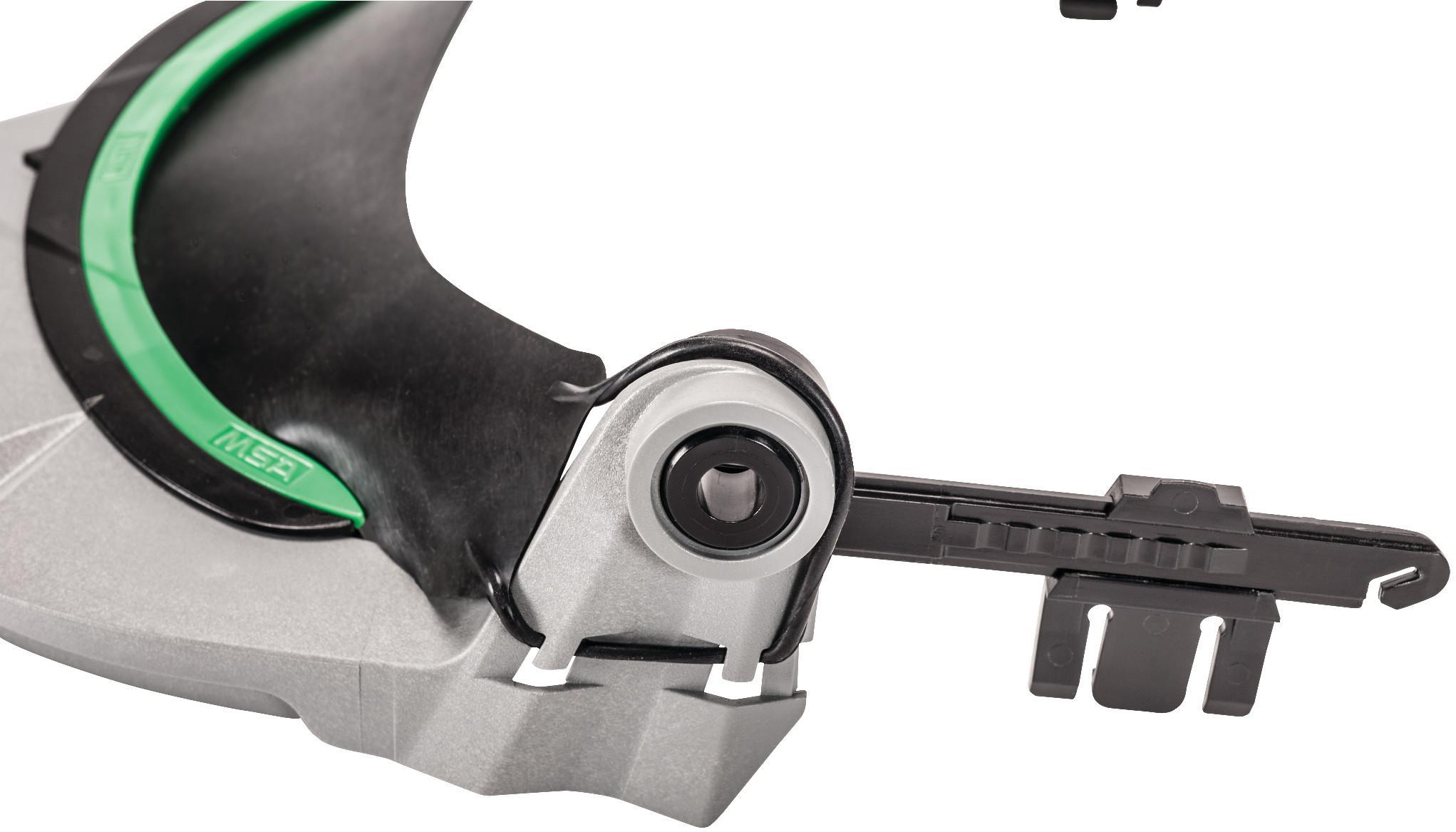 MSA V-Gard® 10115821 Elevated Temperature Frame, For Use With Slotted Caps, Polycarbonate, ANSI/ISEA Z87.1-2015, AS/NZS 1337, CSA Z94.3, EN 166