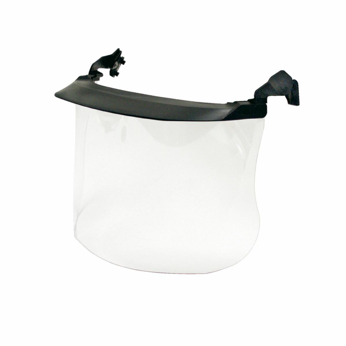 Peltor™ 7000103817 Faceshield, For Use With Earmuffs, Clear Visor, Polycarbonate Visor, 7 in H 7 in W, ANSI Z87.1