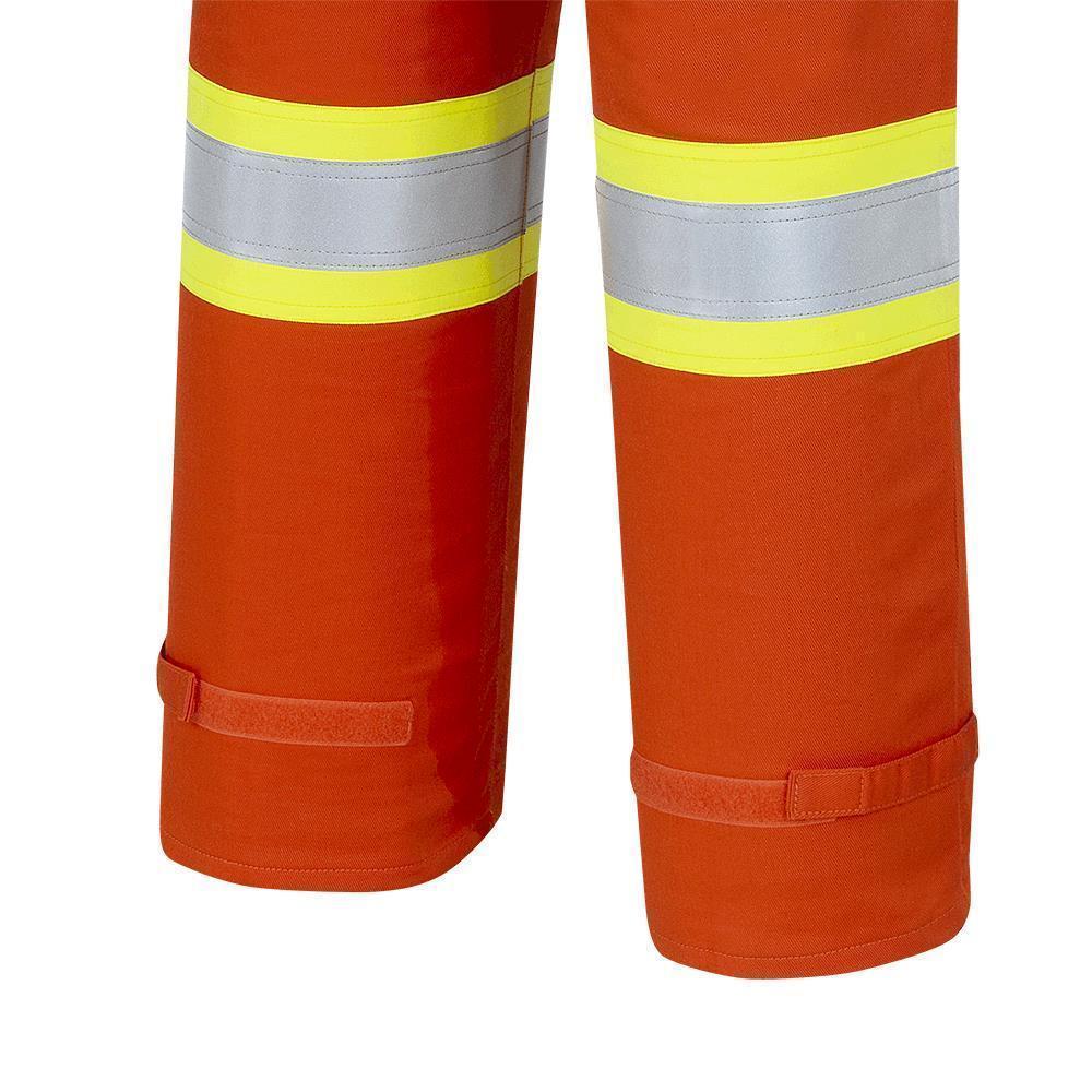PIONEER® V2541150 Coverall, Women's, Bright Orange, 88% Cotton/12% High Tenacity Nylon