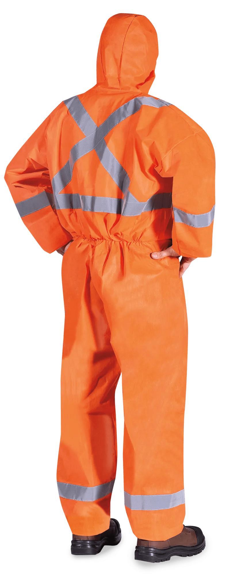 PIONEER® V7016850 SMS Coverall, S, Orange