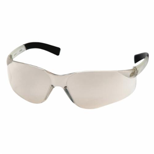 Pyramex® S2580SN Safety Eyewear, Anti-Scratch, Indoor/Outdoor Mirror Lens, Wrap Around Frame, Polycarbonate Frame, ANSI Z87.1, CAN/CSA Z94.3-15, CE EN166, MIL-PRF 32432