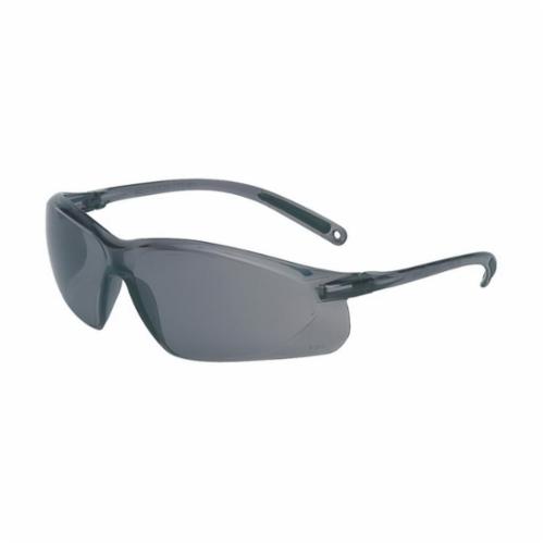 Uvex® by Honeywell A701 A700 General Purpose Safety Eyewear, Anti-Scratch/Hard Coat, TSR Gray Lens, Wrap Around Frame, Polycarbonate Frame, ANSI Z87.1-2010, CSA Z94.3