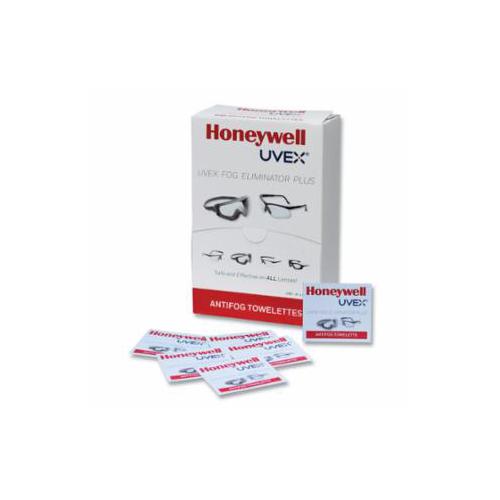 Uvex® by Honeywell S479 Lens Cleaning Cloths, 4 x 5 in Tissue, 100 Tissue, Corrugated Cardboard, For Use With Eyewear