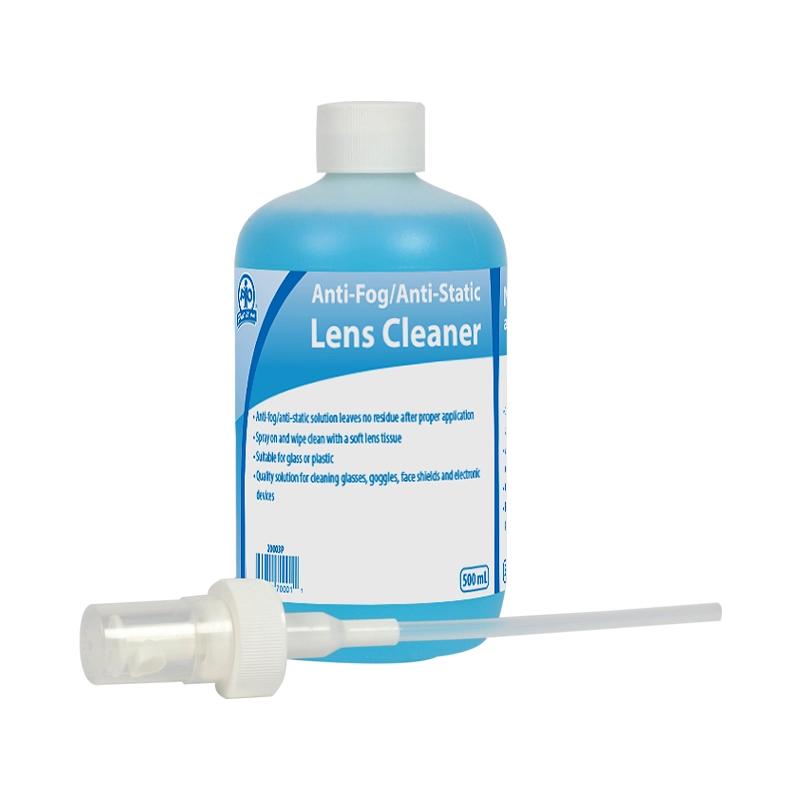 Wasip 20003P Anti-Fog Lens Cleaner, 500 mL Sprayer, For Use With Lens