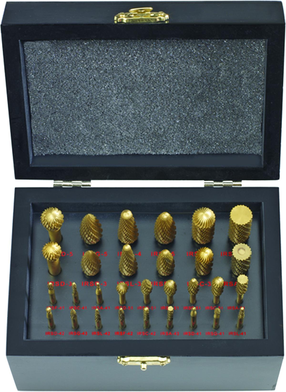 Ingersoll Rand M30TIN Burr Kit, 30 Pieces