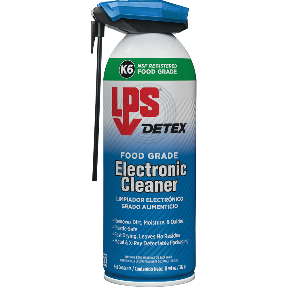 LPS® 58116 Food Grade Electronic Cleaner, Hydrocarbon Like Odor/Scent, Colorless, Gas