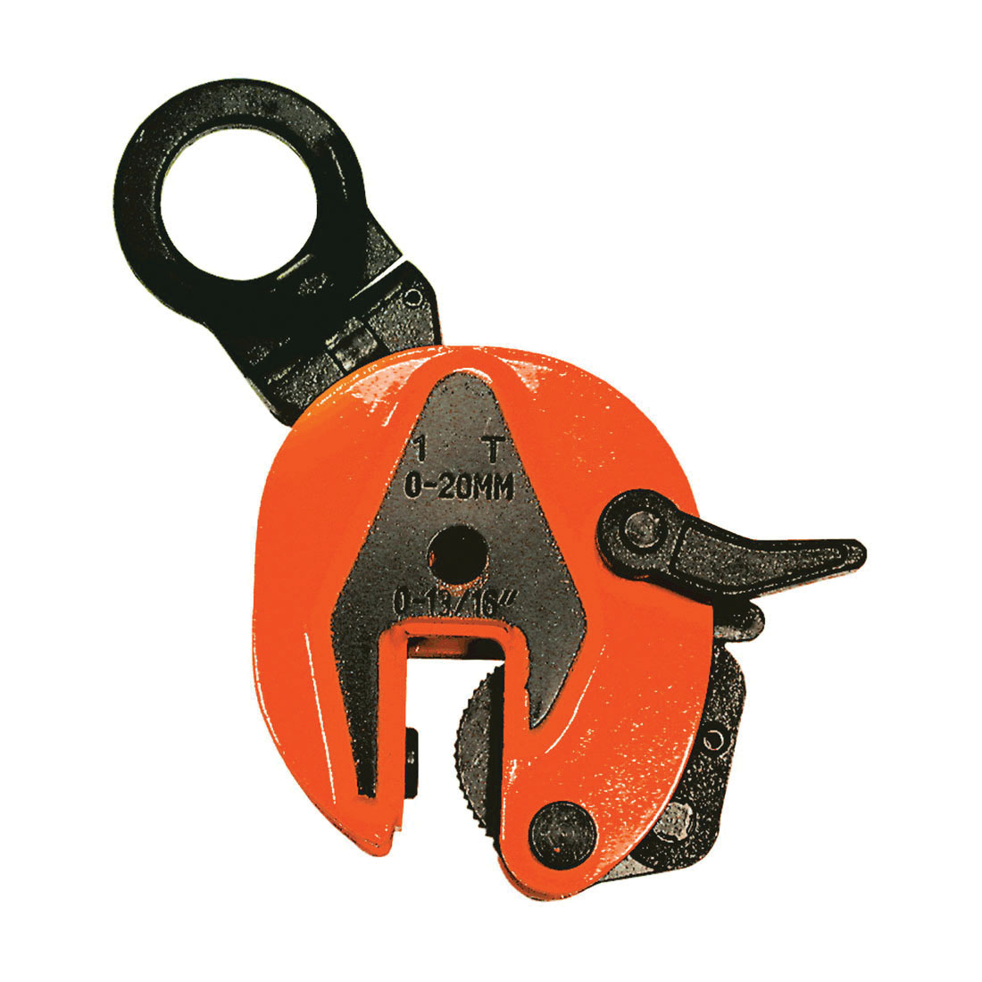 JET 109323 Sumo Heavy Duty Universal Plate Clamp, 1 ton Load, 0 to 1-3/16 in Jaw Opening, Steel, Safety Lock Locking