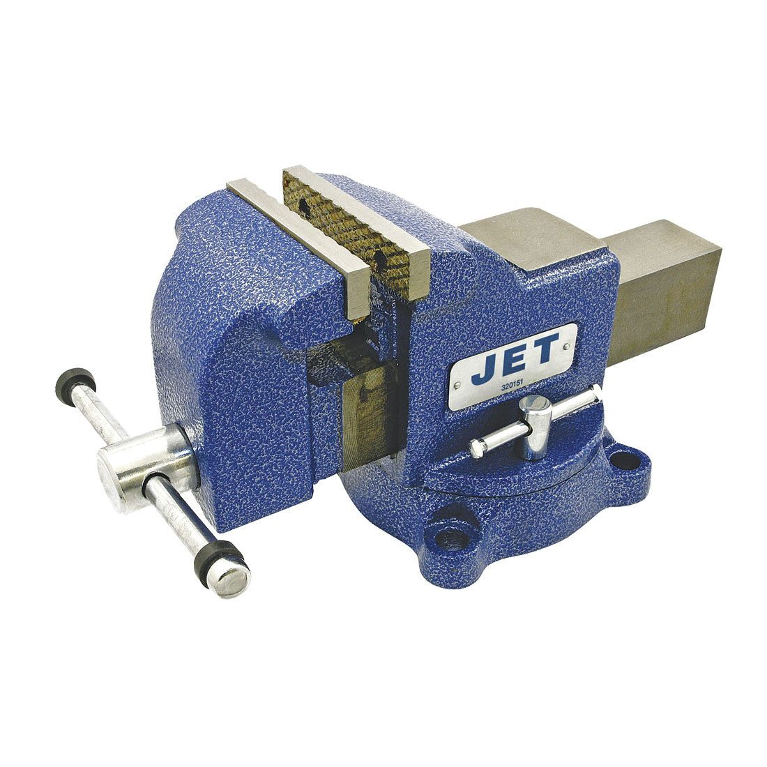 JET 320151 Heavy Duty Vise, 4 in Jaw Opening, 1-1/2 in Capacity, Iron