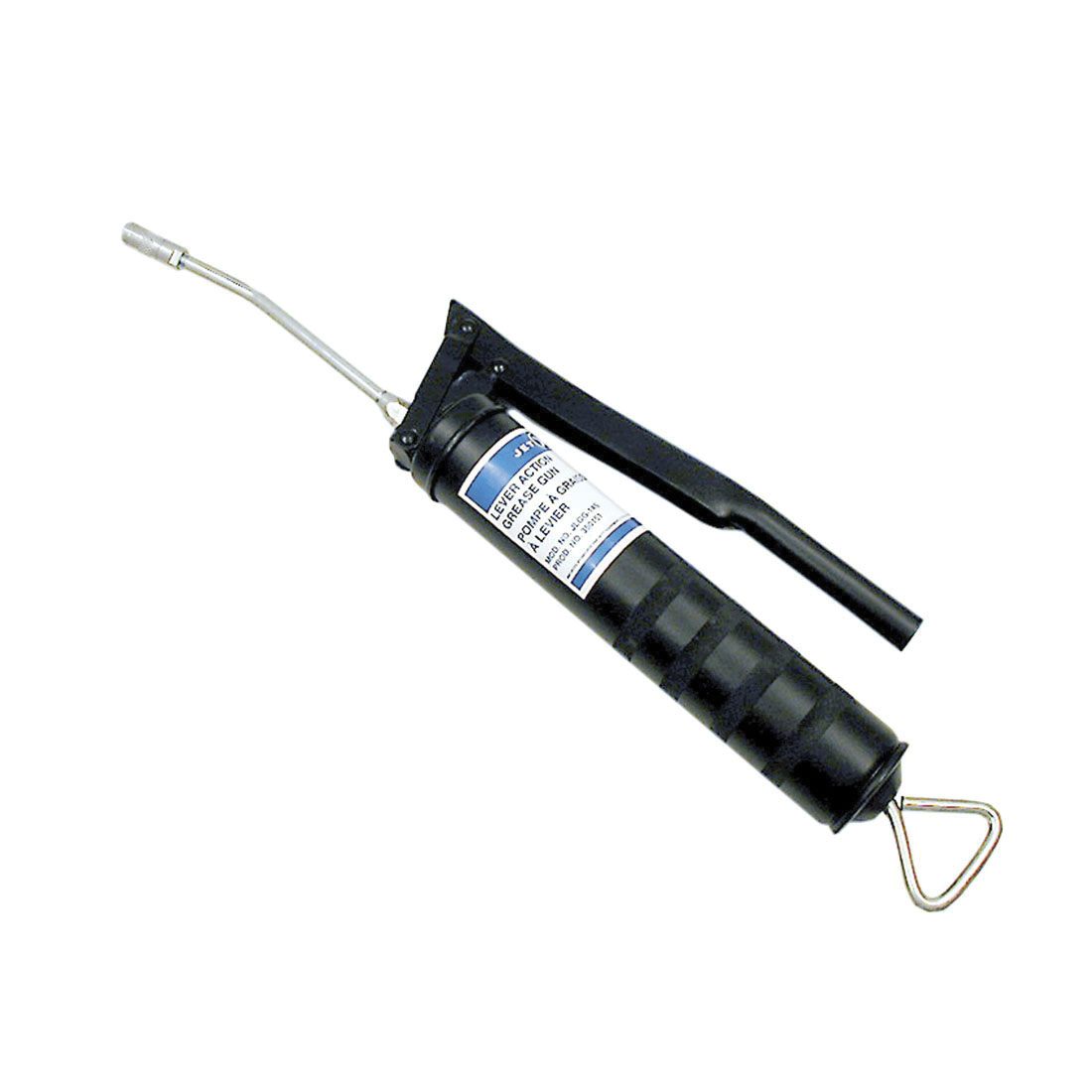 JET 350151 Standard Duty Grease Gun, 14 oz Cartridge, 6000 psi Operating, 1 g/Stroke, 1 oz/28 Stroke Output, Lever Action Drive