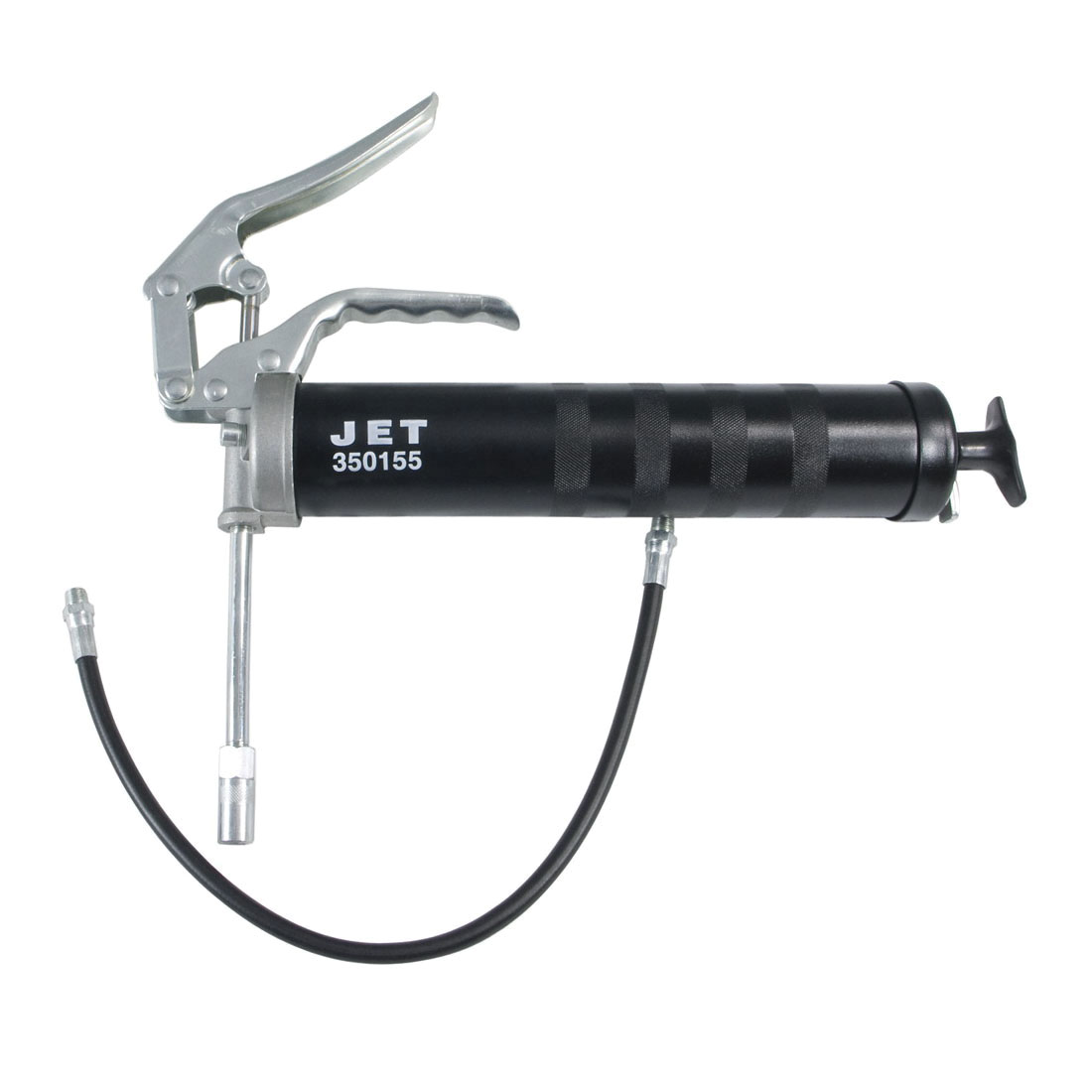 JET 350155 Heavy Duty Grease Gun, 14 oz Cartridge, 5000 psi Operating, 0.5 g/Stroke, 0.7 oz/40 Stroke Output