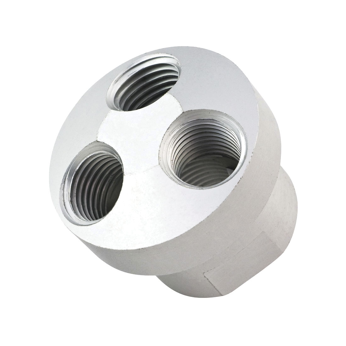 JET 421601 3-Way Connector Kit, 3/8 in, FNPT, Aluminum, Import