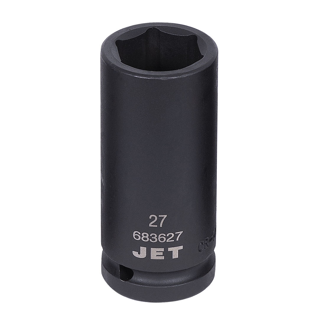 JET 683627 Impact Socket, 3/4 in, 27 mm Deep Socket, 6 Points