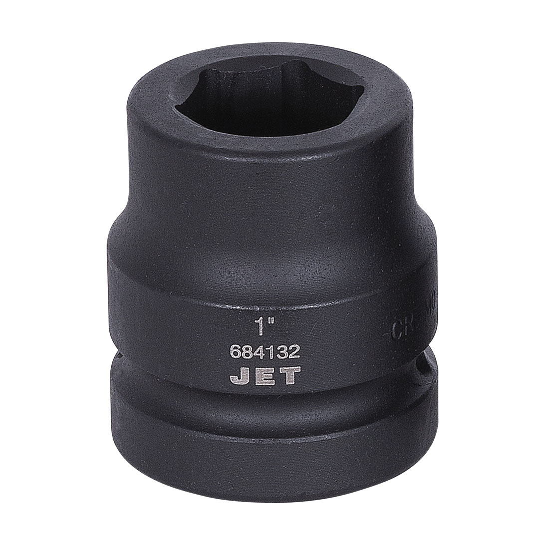 JET 684132 Impact Socket, 1 in, 1 in Regular Socket, 6 Points