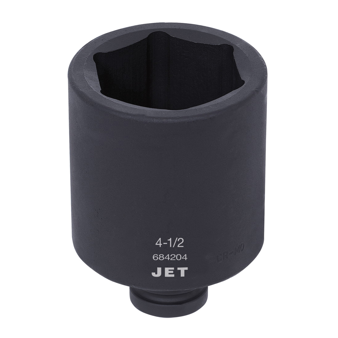 JET 684204 Impact Socket, 1 in, 4-1/2 in Deep Socket, 6 Points