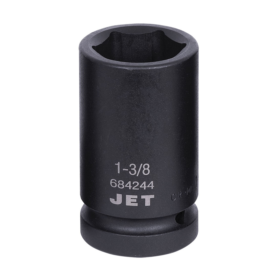 JET 684244 Impact Socket, 1 in, 1-3/8 in Deep Socket, 6 Points