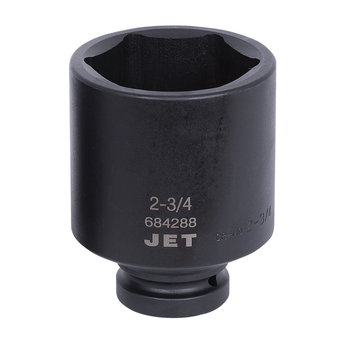 JET 684288 Impact Socket, 1 in, 2-3/4 in Deep Socket, 6 Points