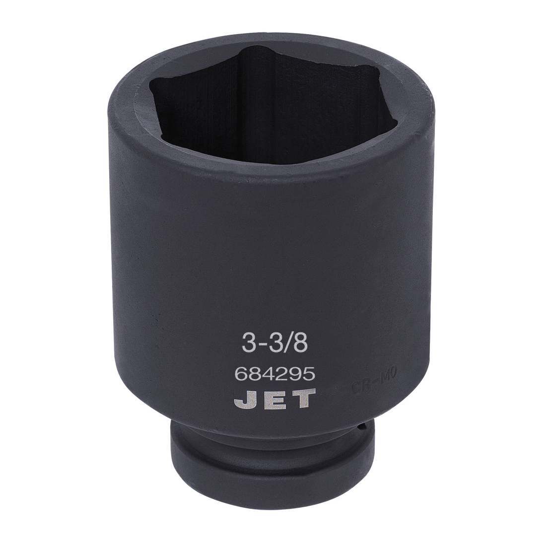 JET 684295 Impact Socket, 1 in, 3-3/8 in Deep Socket, 6 Points