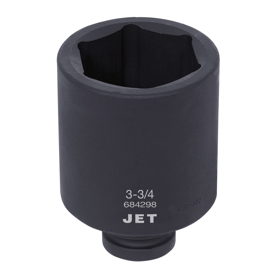 JET 684298 Impact Socket, 1 in, 3-3/4 in Deep Socket, 6 Points