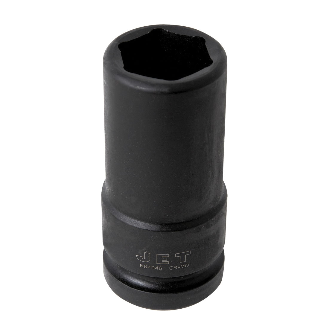 JET 684946 Budd Wheel Extra Thin Wall Impact Socket, 1 in, 1-1/4 in Deep Socket, 6 Points
